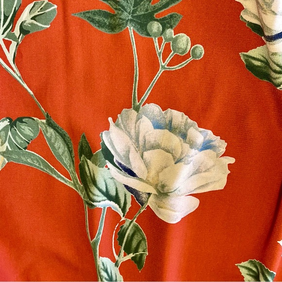 W5 by Anthropologie Floral Blouse | Size L | Boho Peasant Top - Picture 10 of 14